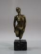 Marie-Paule DEVILLE CHABROLLE. "Angélica". Sculpture en bronze à