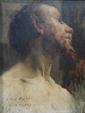 P. BODARD - Huile sur toile signée en bas à gauche et dédicacée