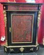 Meuble d'appui en marqueterie Boulle, époque Napoléon III, incrustations