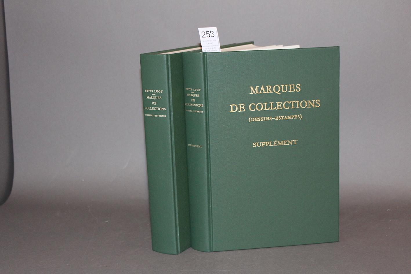 Lugt (Frits) Les Marques de Collections de Dessins & d'Estampes